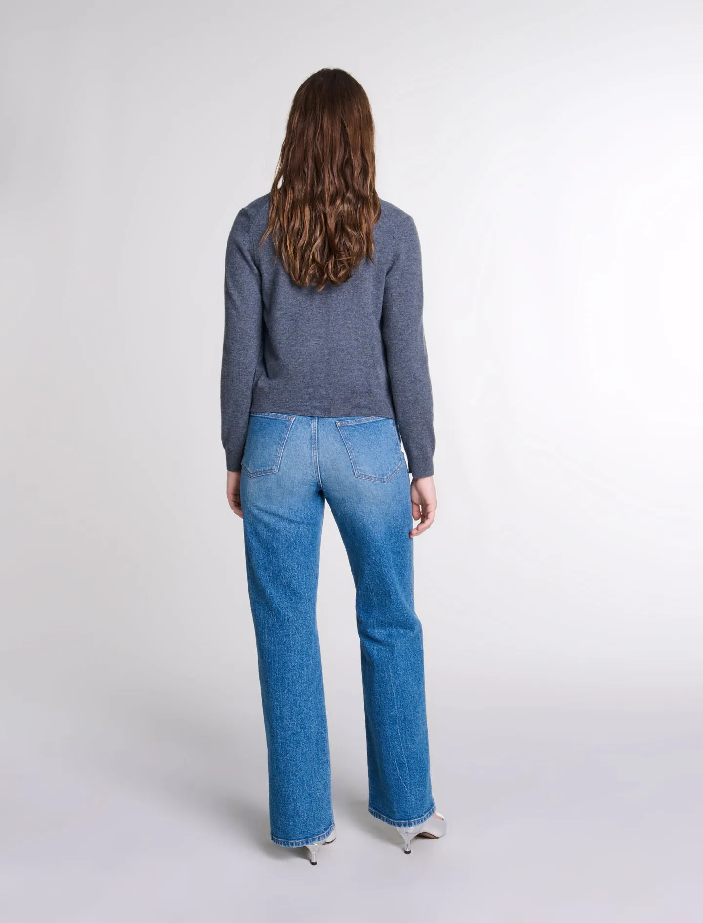 2-in-1 cashmere cardigan