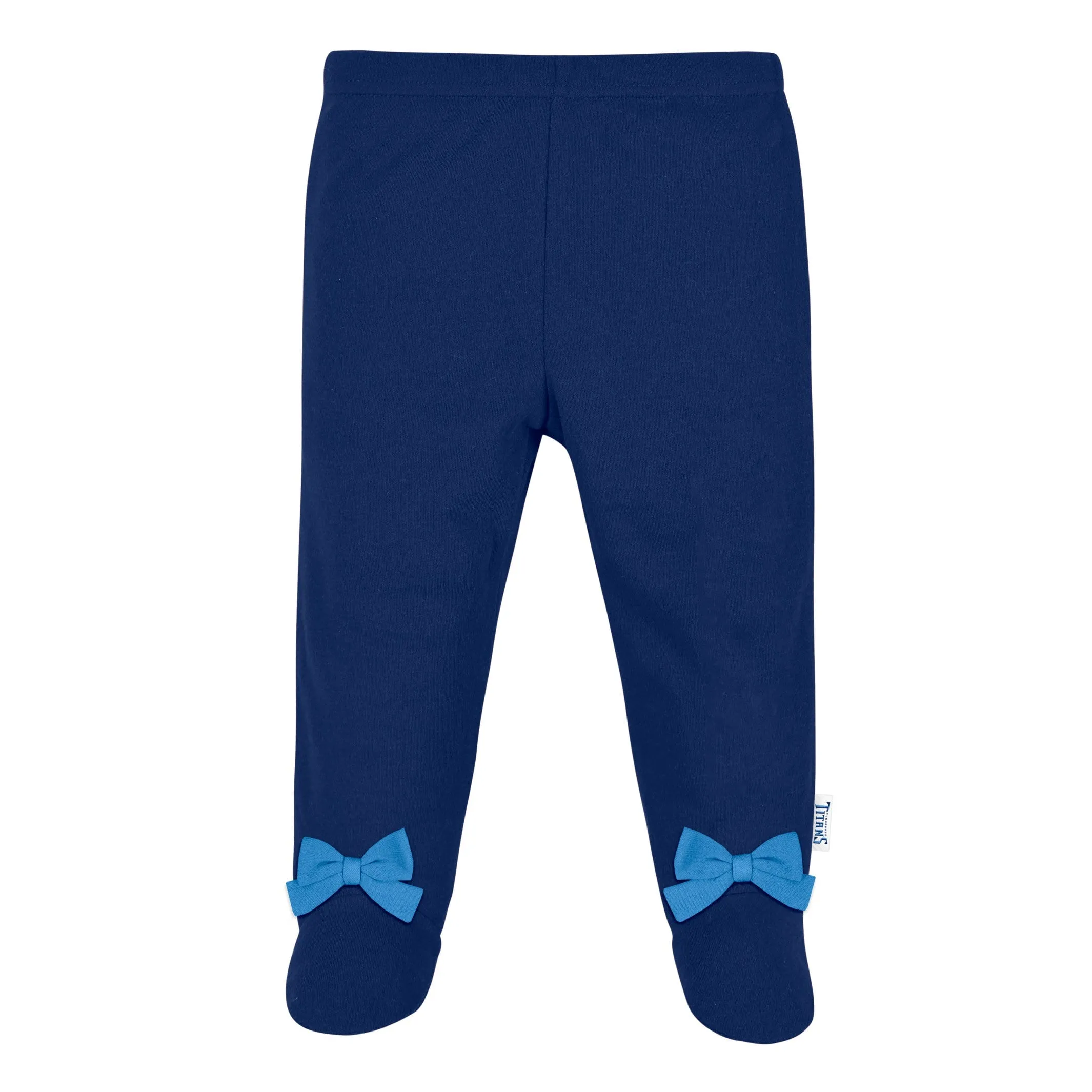 3-Piece Baby Girls Titans Bodysuit, Footed Pant, & Cap Set
