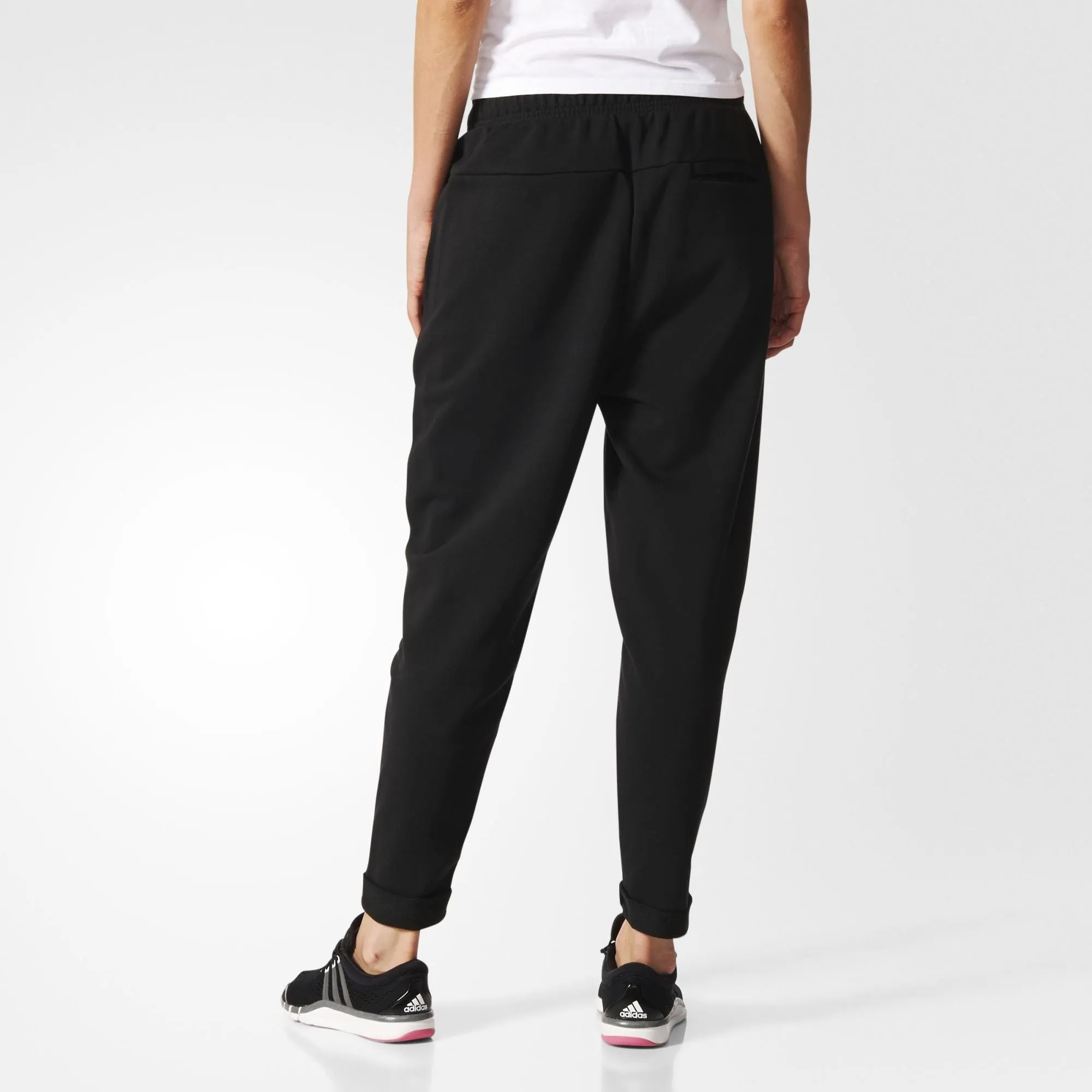 Adidas Women's Essentials Boyfriend Pants Black-S97161