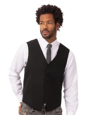 Chef Works Unisex Black Basic Vest