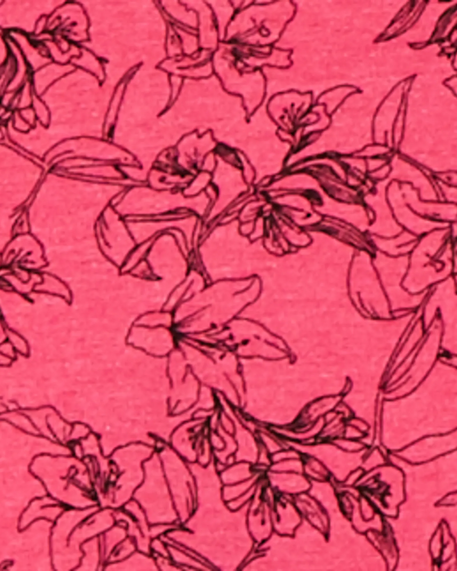 Cicely Short Sleeve Tee | Pink / Black