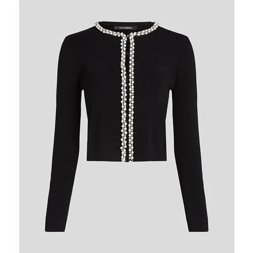 CLASSIC PEARL KNIT CARDIGAN