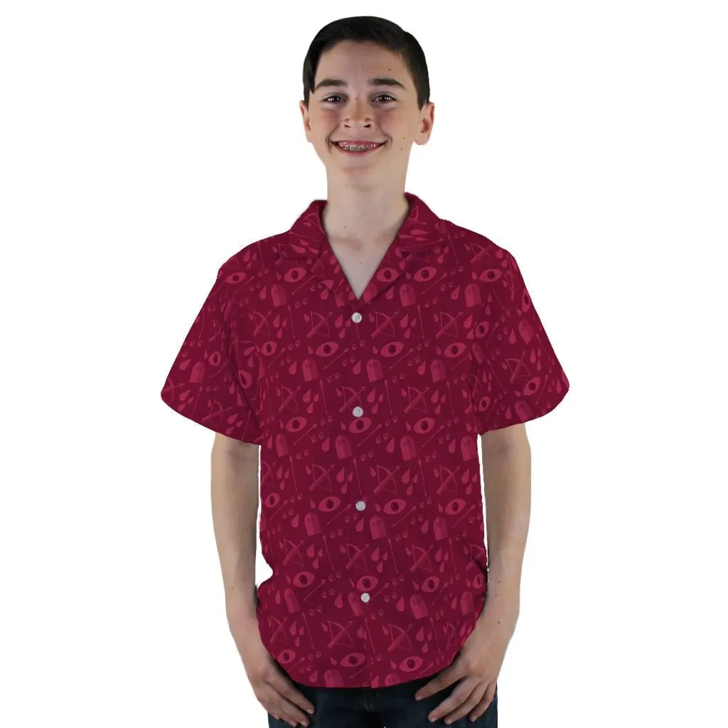 Dnd Blood Hunter Class Youth Hawaiian Shirt