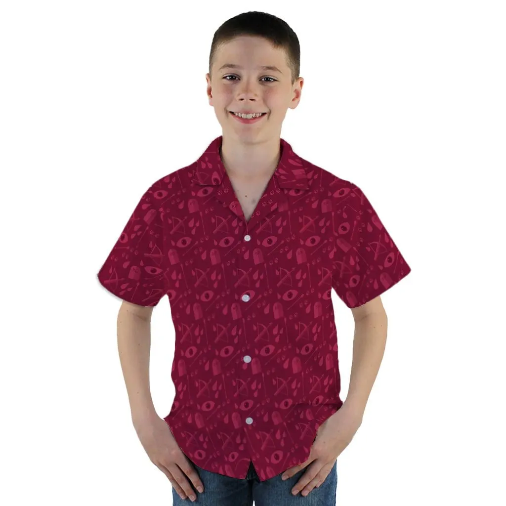 Dnd Blood Hunter Class Youth Hawaiian Shirt