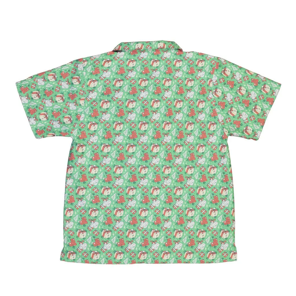 Dnd Christmas Dice Presents Youth Hawaiian Shirt