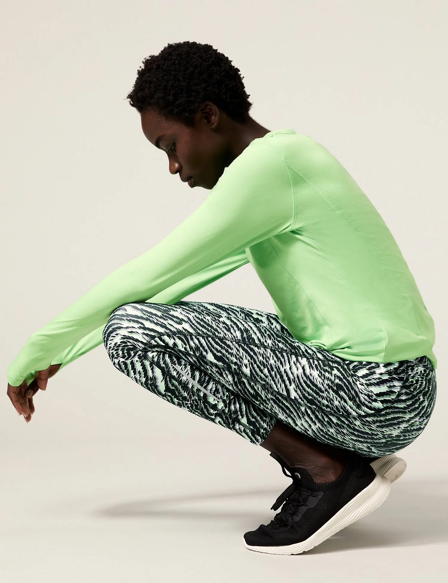 Go Train Printed 7/8 Gym Leggings