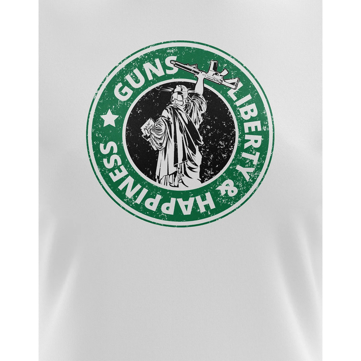 Guns - Liberty and Happiness Women's Short Sleeve Shirt