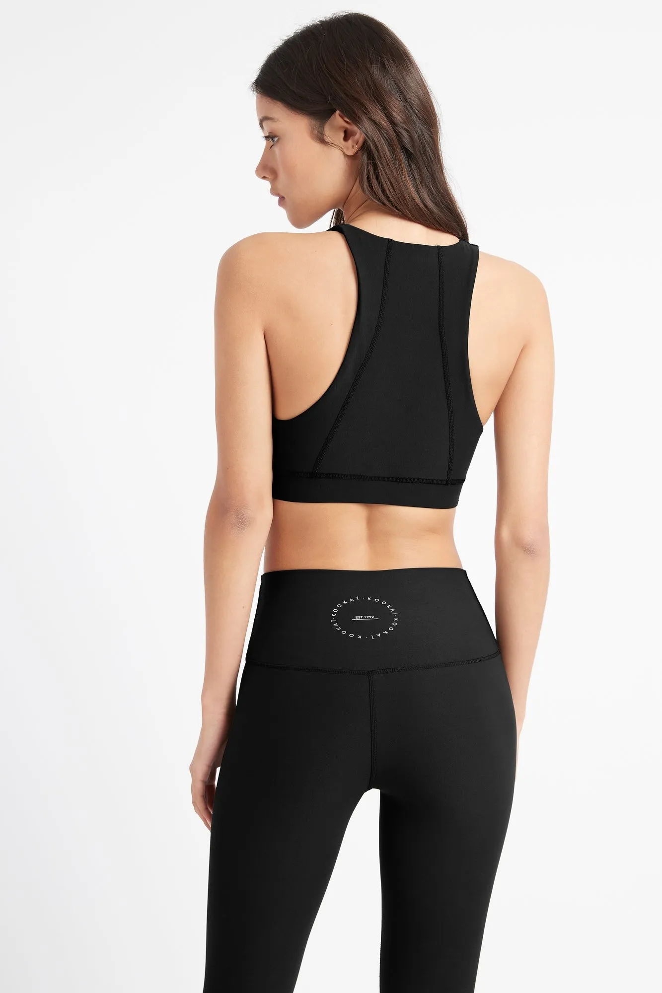 Kookai Sport Patch Crop Top