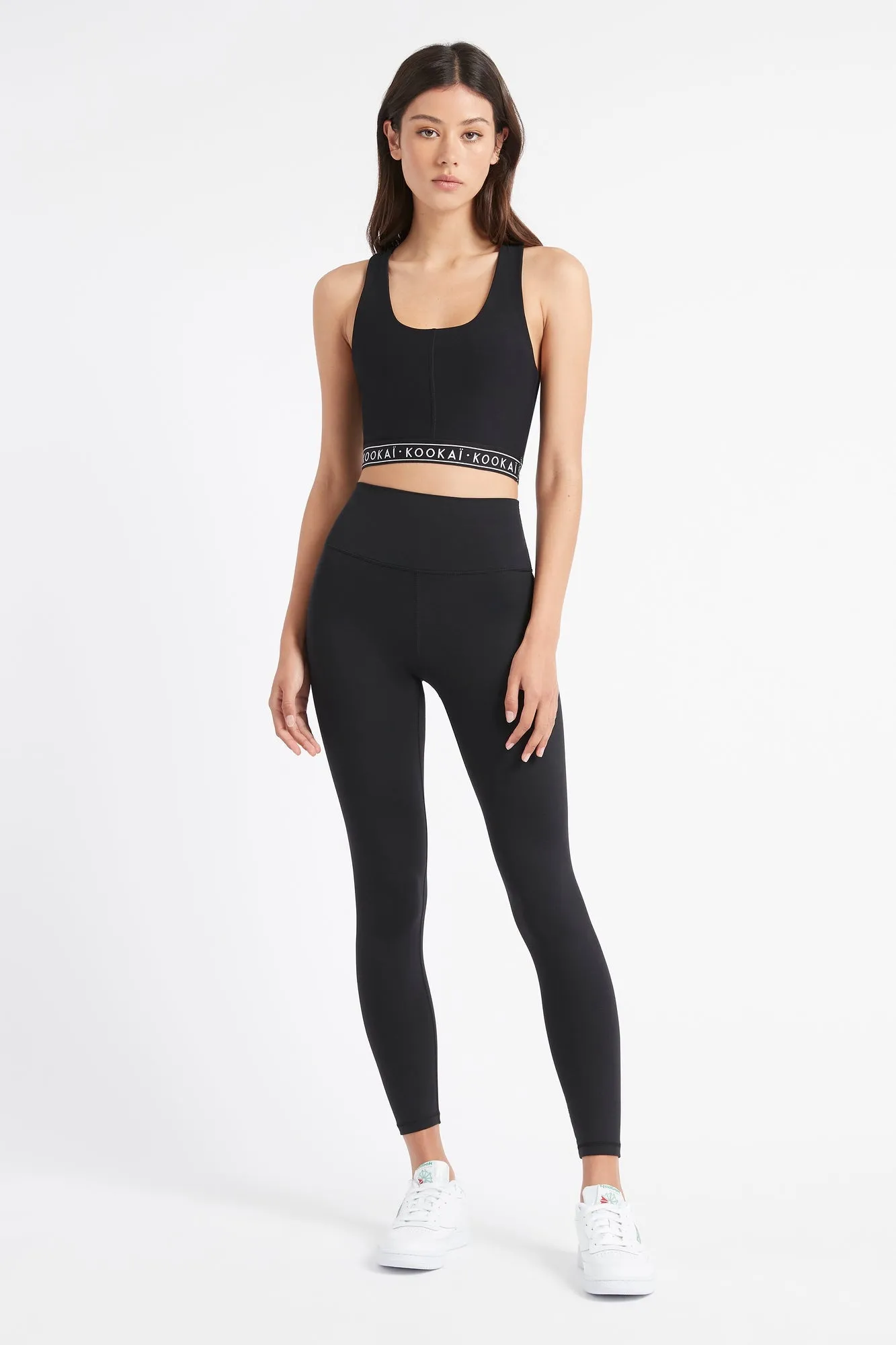 Kookai Sport Patch Crop Top