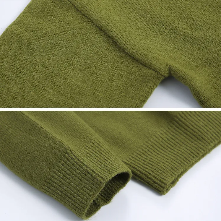 [Korean Style] 2 Colors Button Knitted Sweaters