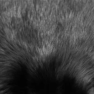 Long Haired Beaver Skin - Black