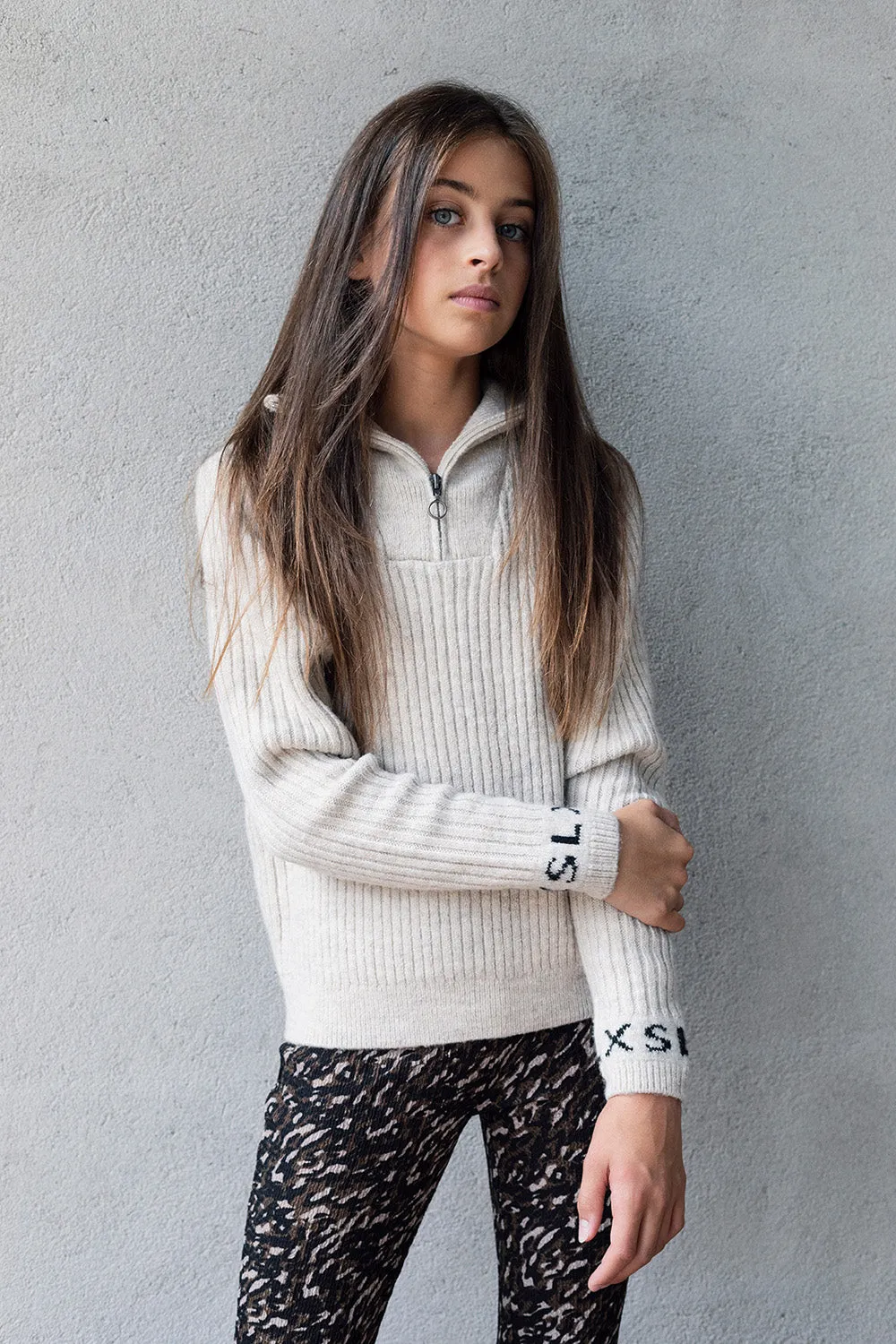 Looxs 10sixteen Knitted Rib Pullover