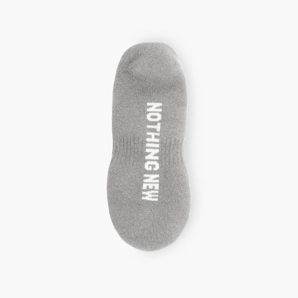 Men's Eco-Friendly No Show Socks | Light Grey