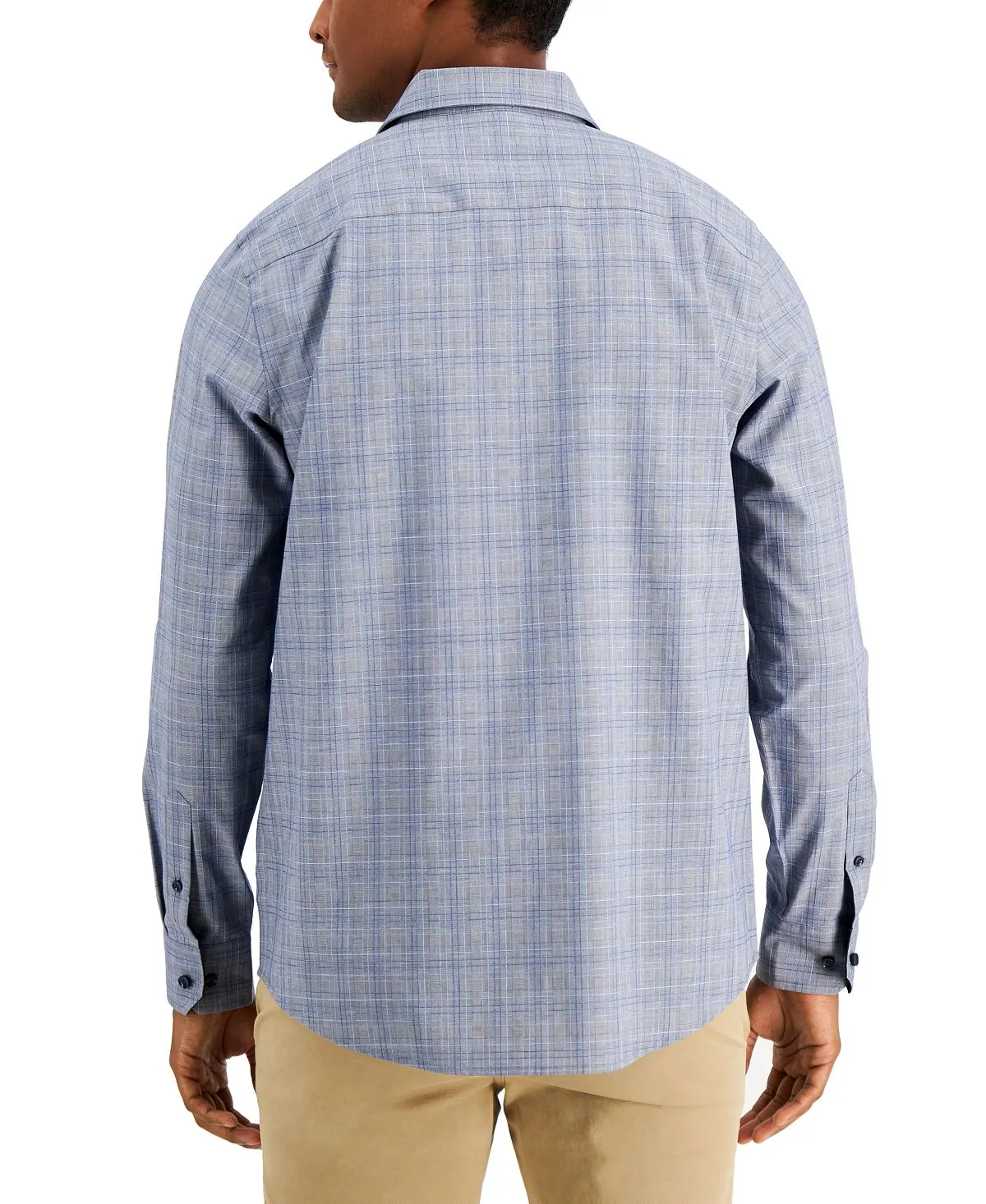 Men's Pioloa Plaid Shirt Made for Macy's Club Room Multi