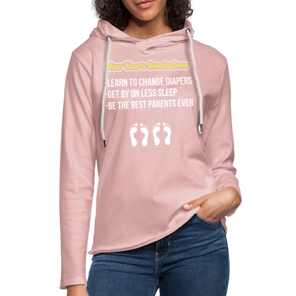 New Year's Resolution Lightweight Terry Hoodie (Parents)