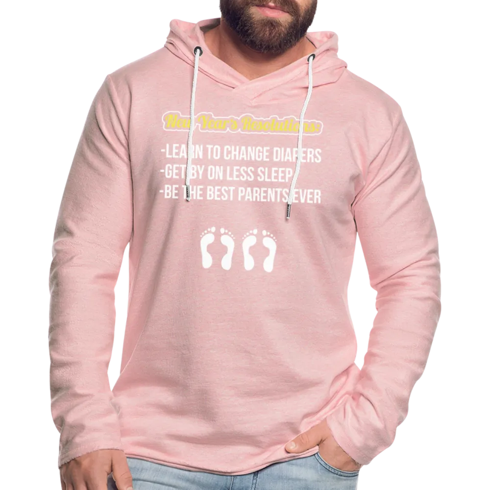 New Year's Resolution Lightweight Terry Hoodie (Parents)