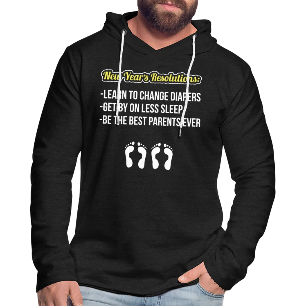 New Year's Resolution Lightweight Terry Hoodie (Parents)