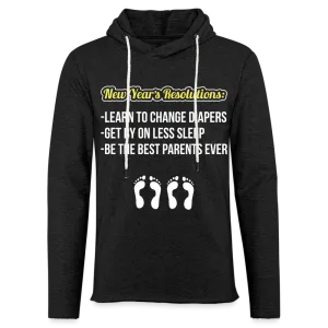 New Year's Resolution Lightweight Terry Hoodie (Parents)