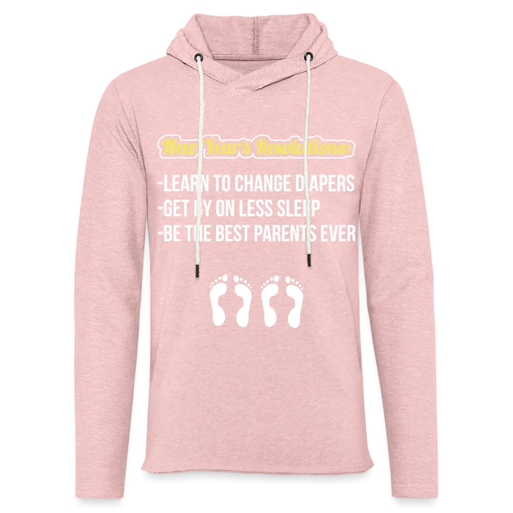 New Year's Resolution Lightweight Terry Hoodie (Parents)