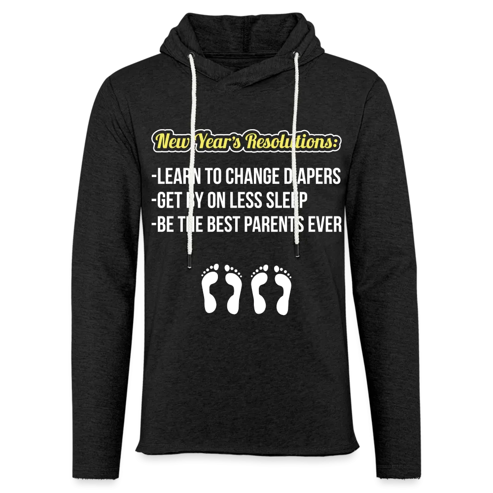 New Year's Resolution Lightweight Terry Hoodie (Parents)