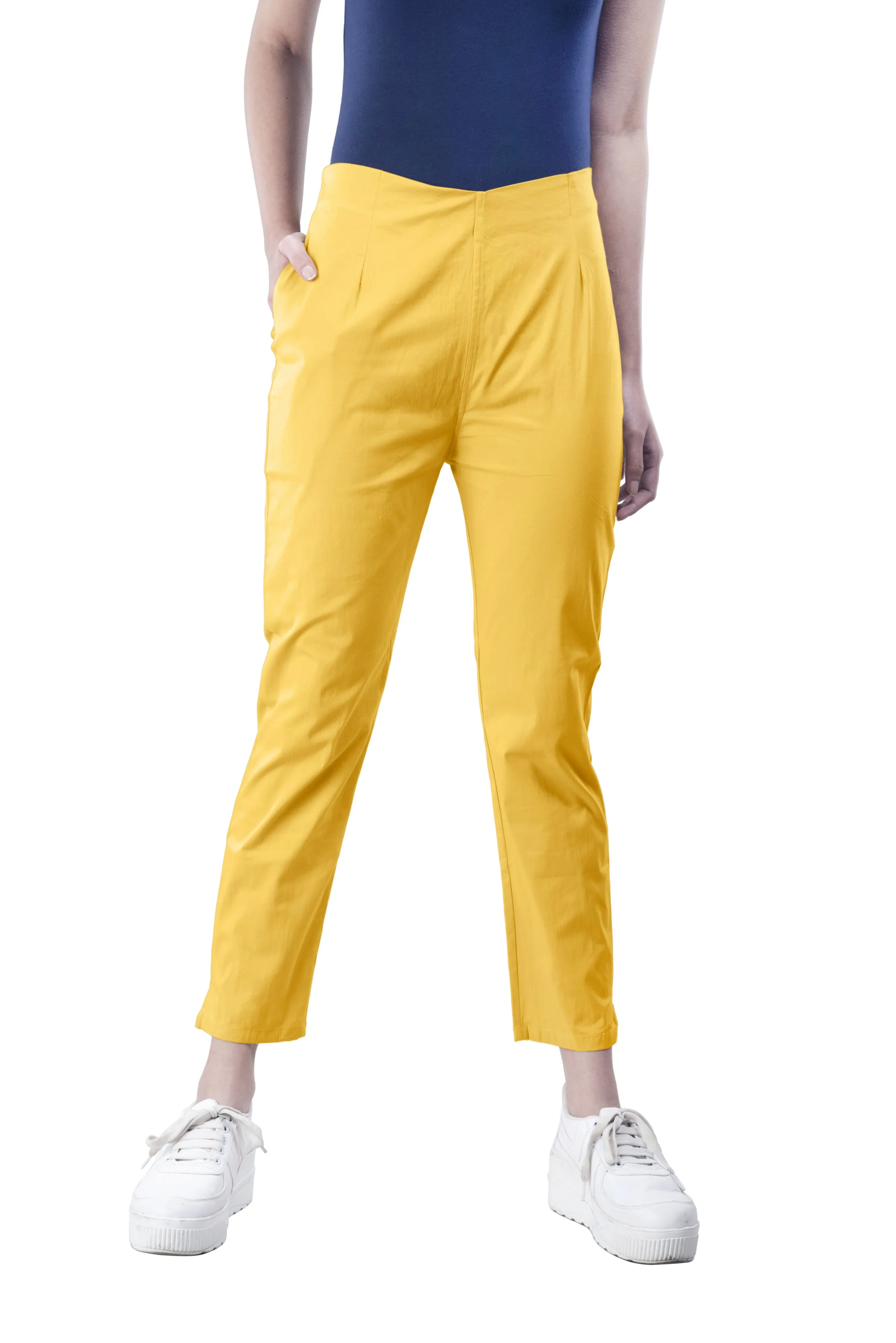 Pencil Pants (Dark Mustard)
