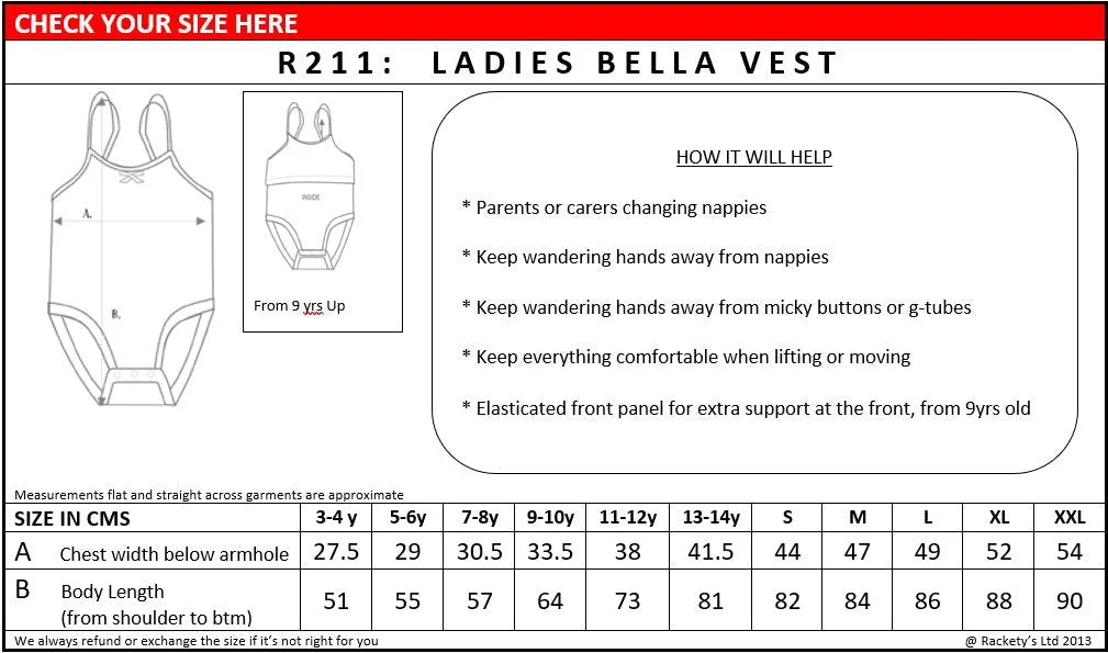 R211 Bella Popper Vest