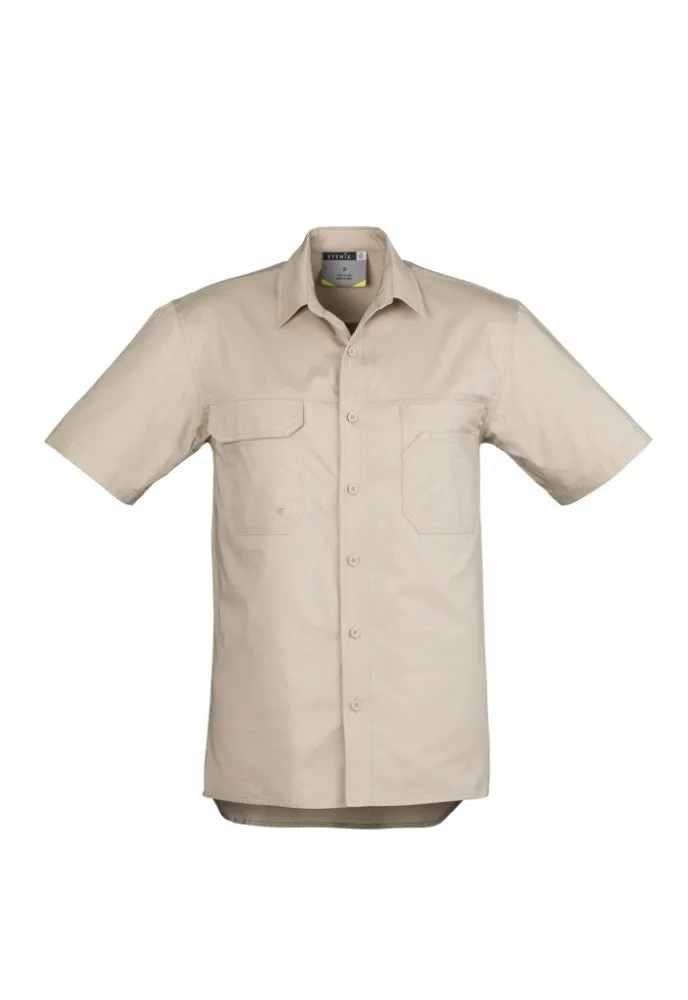 Syzmik Men's Lightweight Tradie S/S Shirt