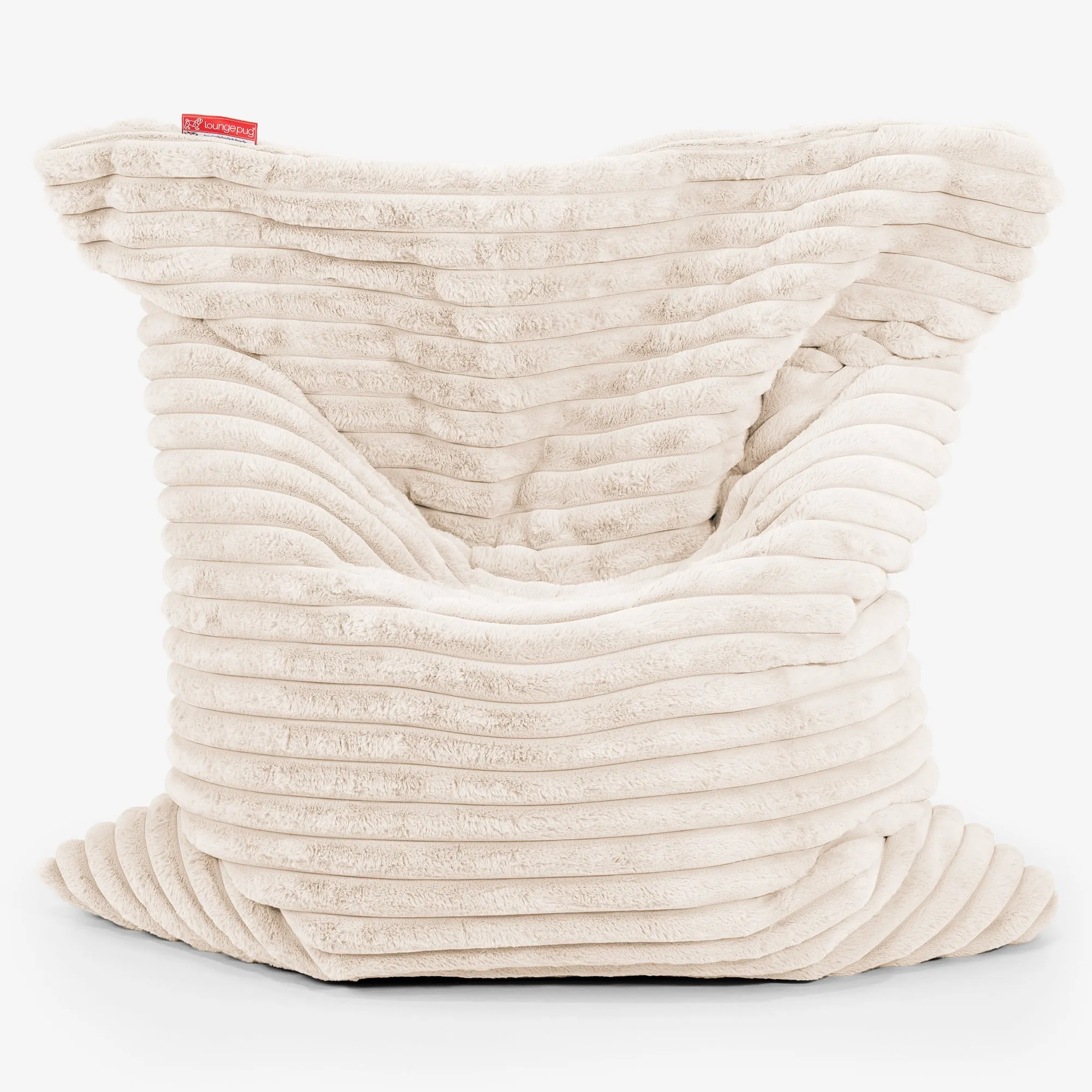 XL Pillow Beanbag - Ultra Plush Cord Cream