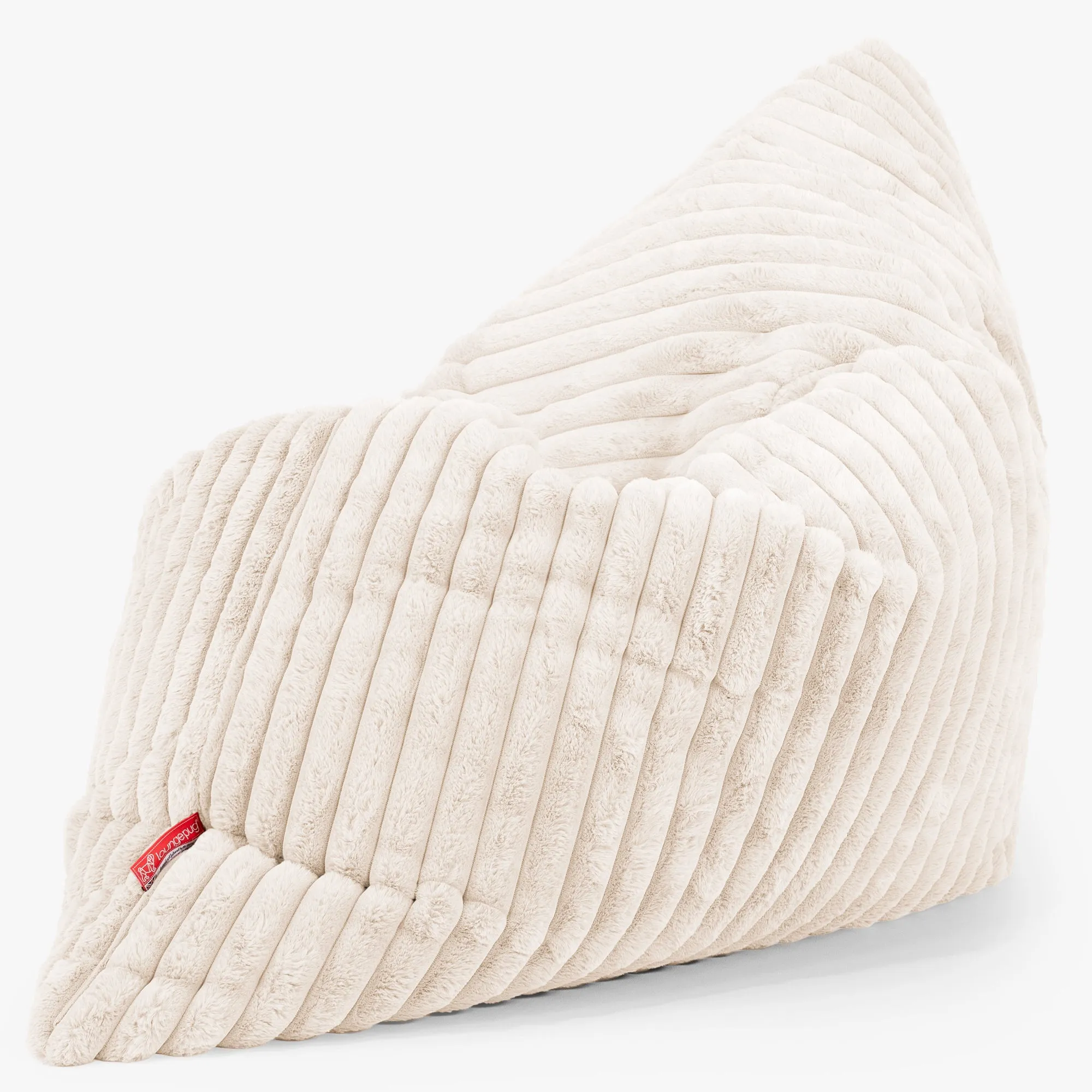 XL Pillow Beanbag - Ultra Plush Cord Cream