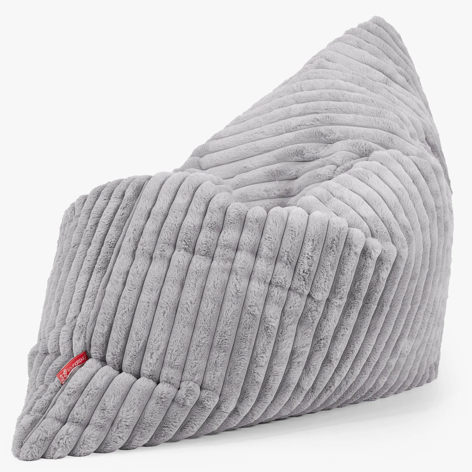 XL Pillow Beanbag - Ultra Plush Cord Grey